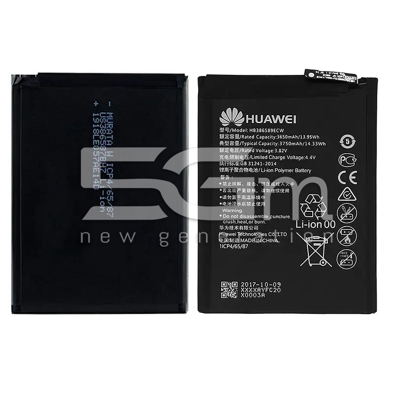 Batteria HB386589ECW 3750 mAh Huawei P10 Plus (PULLED)