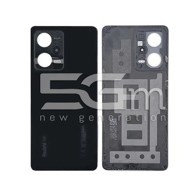 Retro Cover Black Xiaomi Redmi Note 12 Pro 5G (PULLED)