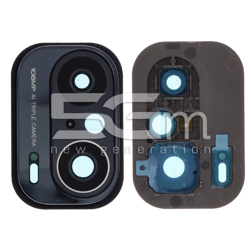 Vetrino Camera Posteriore + Frame Nero Xiaomi Mi 11i 5G (PULLED)
