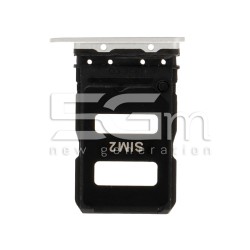 Dual Sim Card Tray White Xiaomi 15
