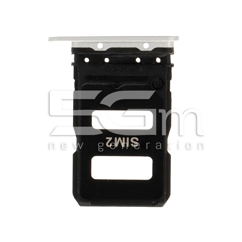 Dual Sim Card Tray White Xiaomi 15