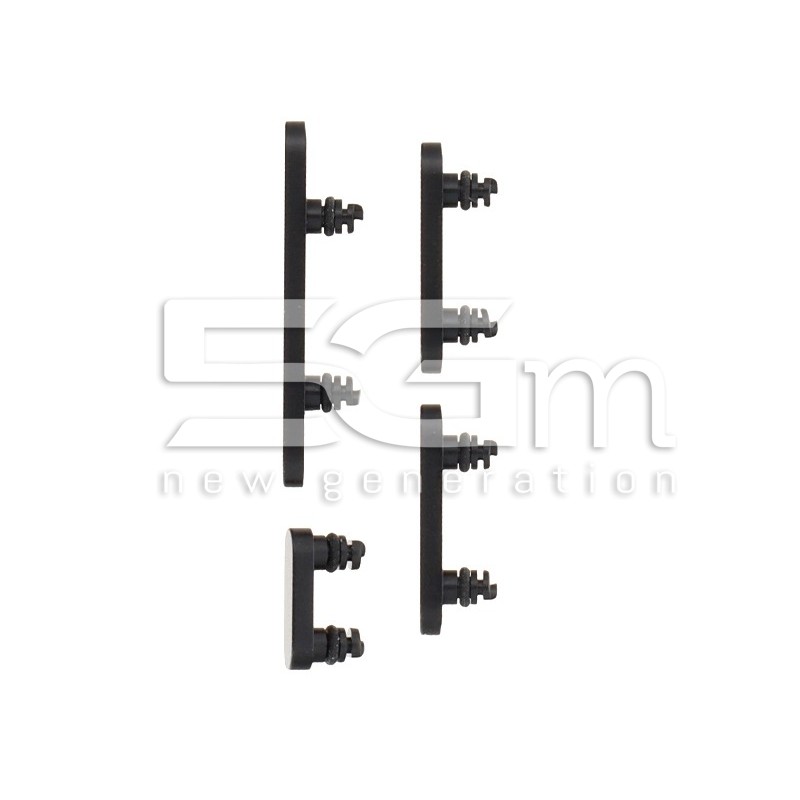 Externe Tasten Schwarz iPhone 16e (4 Stk.) | 5G-M Online-Shop