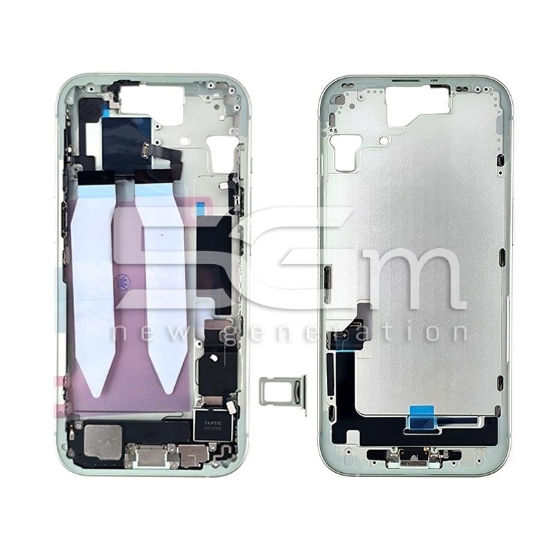 Middle Frame Full Parts Green iPhone 15 | Store Online 5G-M
