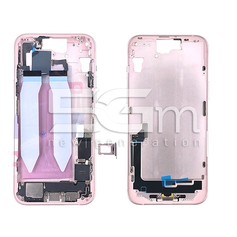 Middle Frame Full Parts Pink iPhone 15 Plus | Store Online 5G-M