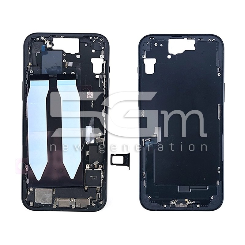 Middle Frame Full Parts Black iPhone 15 Plus | Store Online 5G-M