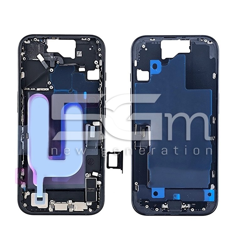 Middle Frame Full Parts Black iPhone 16 | Store Online 5G-M