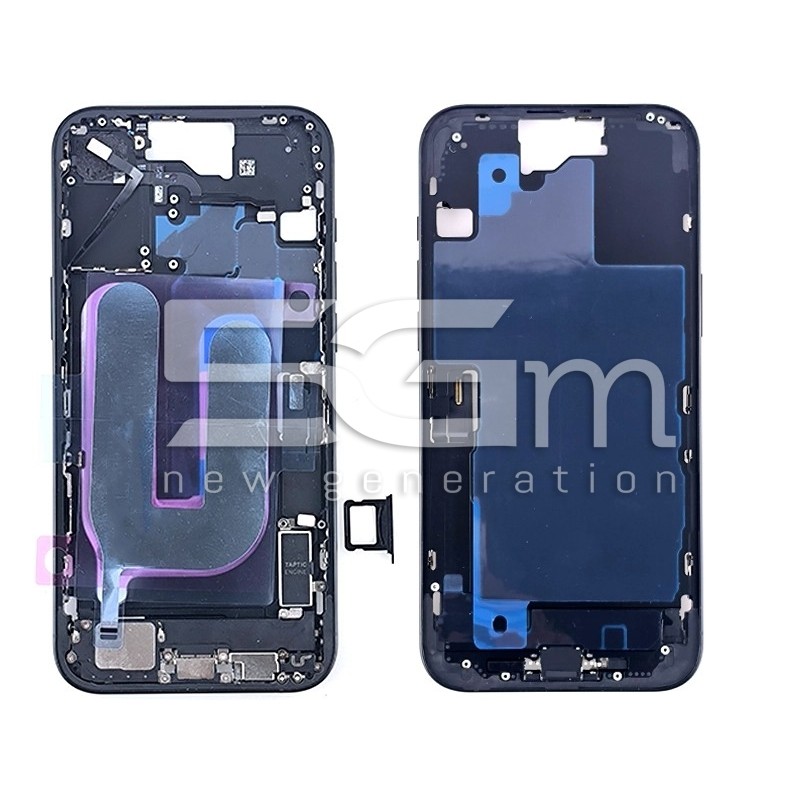 Middle Frame Full Parts Black iPhone 16 Plus | Store Online 5G-M