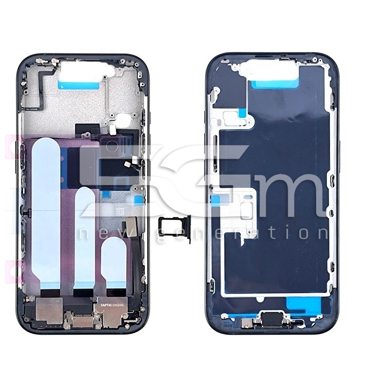Mittelrahmen komplett Schwarz iPhone 16 Pro kaufen | 5G-M.com