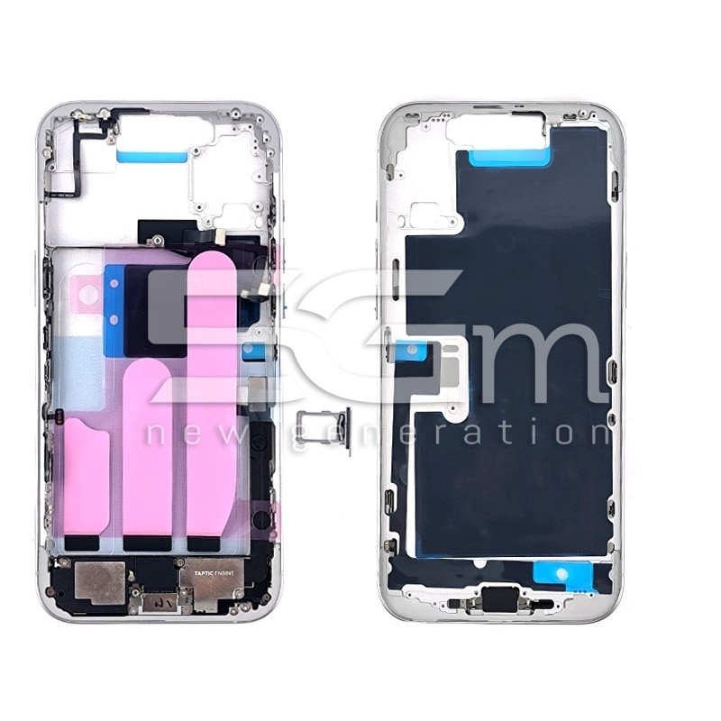 Middle Frame Full Parts White iPhone 16 Pro Max | Store Online 5G-M