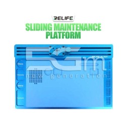 Relife RL-004T Aluminum Base Blue + Sliding Microscope Support