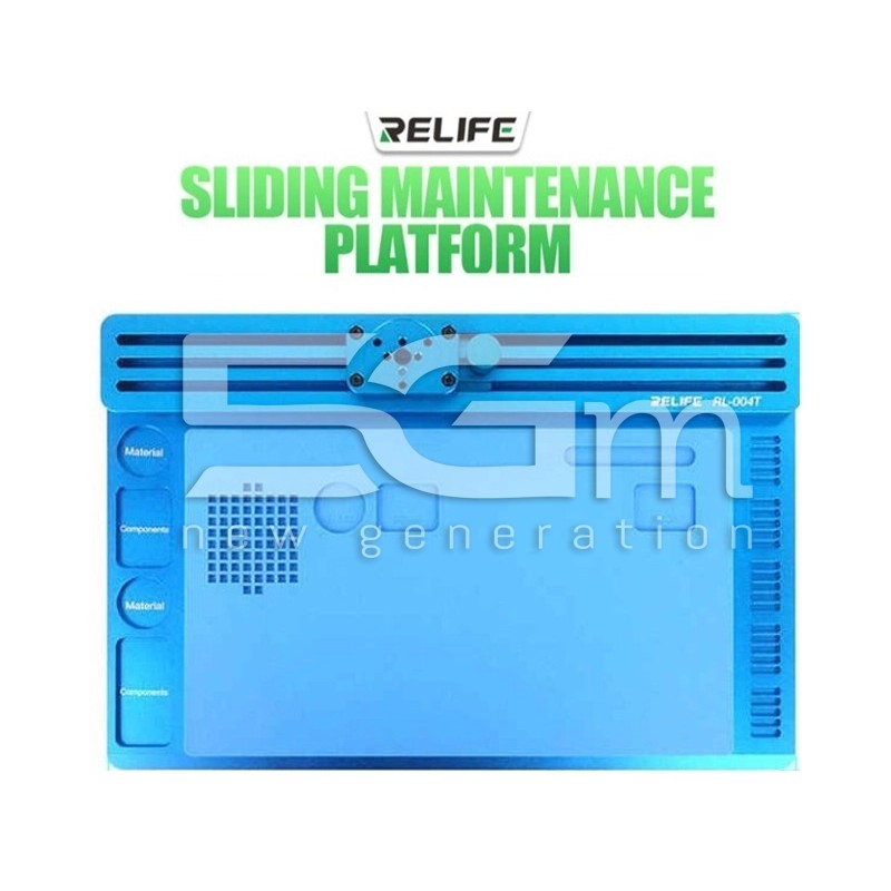 Relife RL-004T Aluminum Base Blue + Sliding Microscope Support