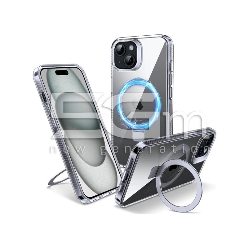 Custodia Sottile Magsafe N56 + Anello iPhone 15 Plus | Store Online 5G-M