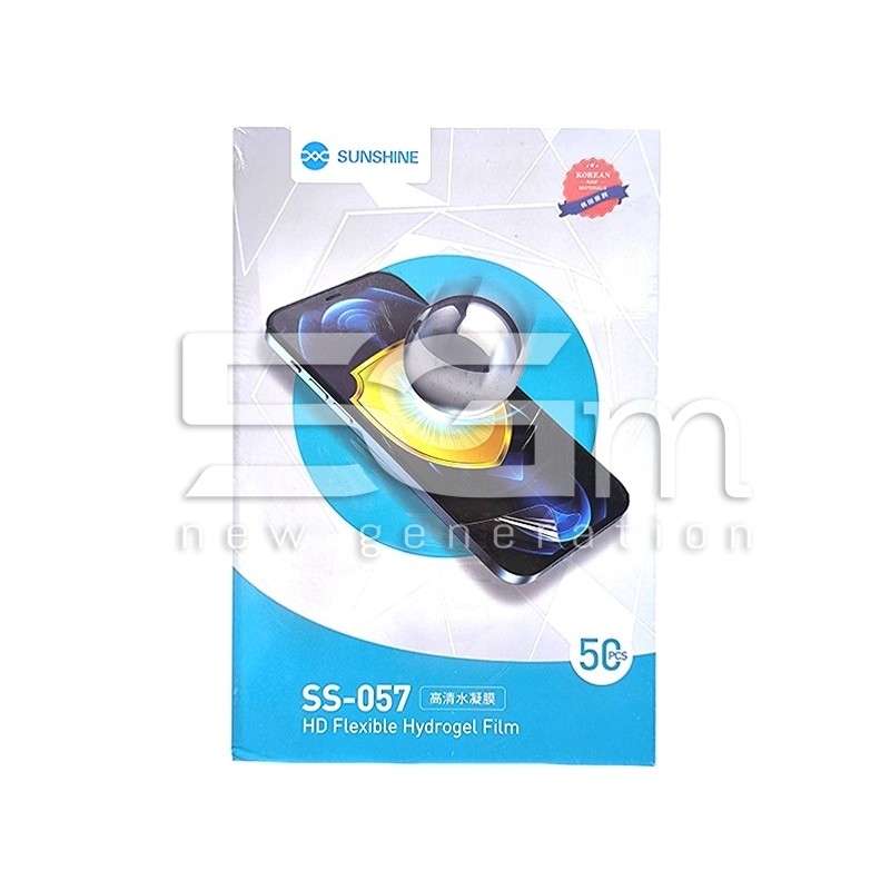 SUNSHINE SS-057 Film Hydrogel Flexible HD 50 Pièces | 5G-M.com