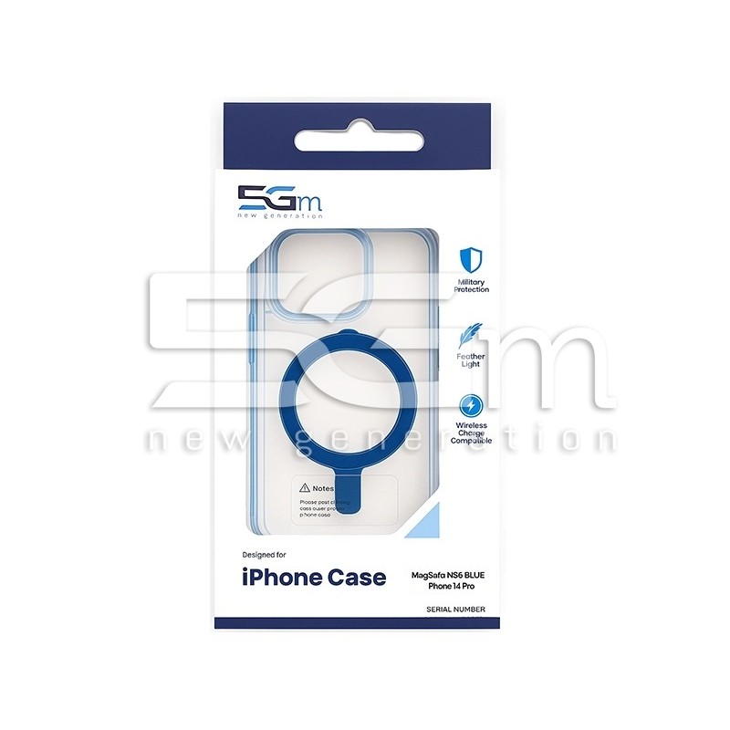 Custodia Sottile Magsafe N56 + Anello iPhone 14 Pro