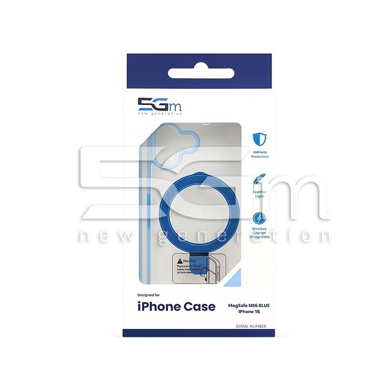 Custodia Sottile Magsafe N56 + Anello iPhone 16