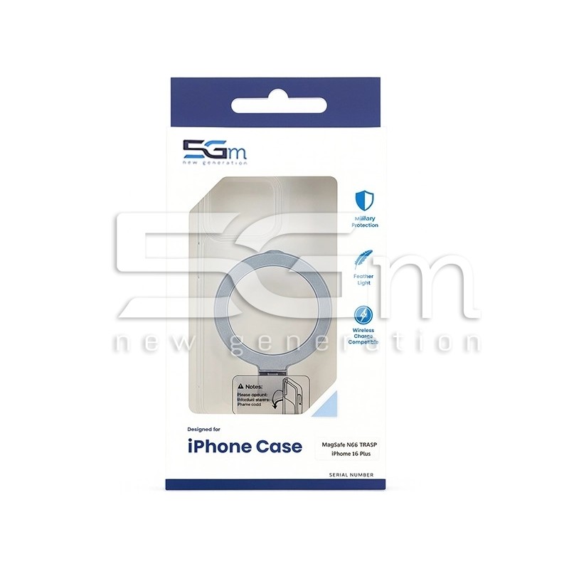 Case Slim Magsafe N56 + Ring Holder iPhone 16 Plus