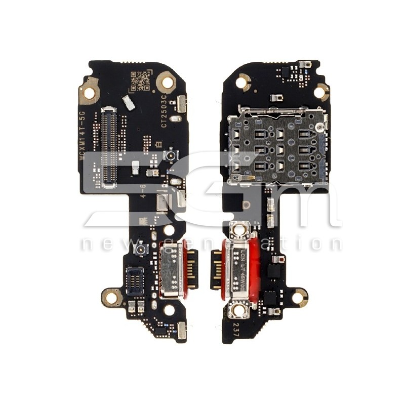 Charging Connector + Board Xiaomi 14T (PULLED)
