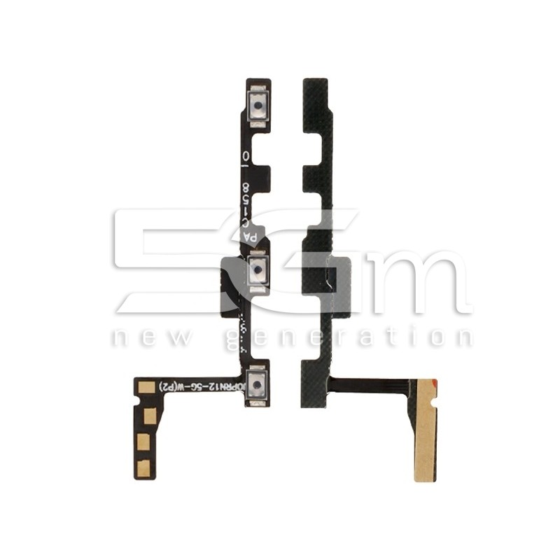 Bekapcsoló + Hangerő Szalagkábel OPPO Reno12 5G | 5G-M.com