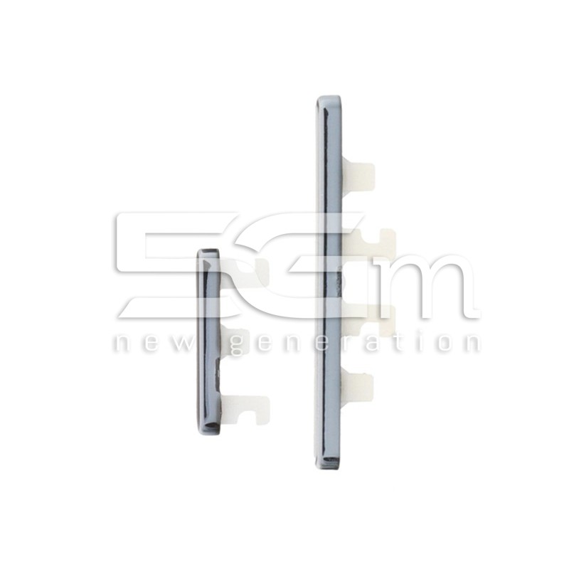 External Button Silver OPPO Reno12 5G