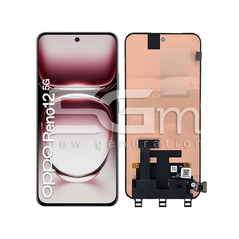 Display Touch Black OPPO Reno12 5G BOE Version (PULLED) | Store Online 5G-M