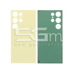 Rear Cover Titanium Yellow+ Adhesive Samsung SM-S928 S24 Ultra 5G No Logo