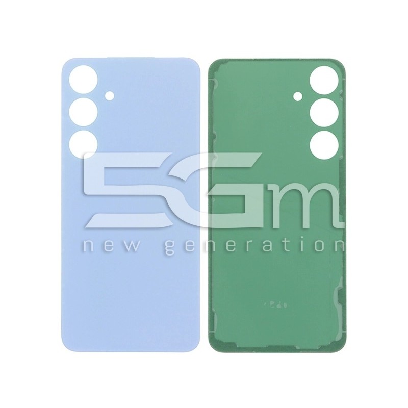 Cache Arrière Saphir Bleu + Adhésif Samsung S24+ 5G | 5G-M.com