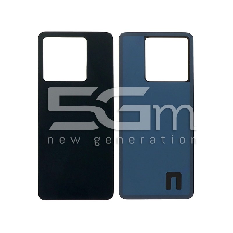 Retro Cover + Adesivo Midnight Black Xiaomi Redmi Note 13 Pro 5G (No Logo)