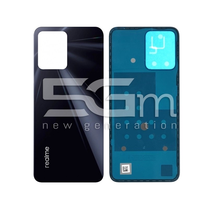 Hátlap Fényes Fekete Realme C35 (Ori) | 5G-M Webáruház