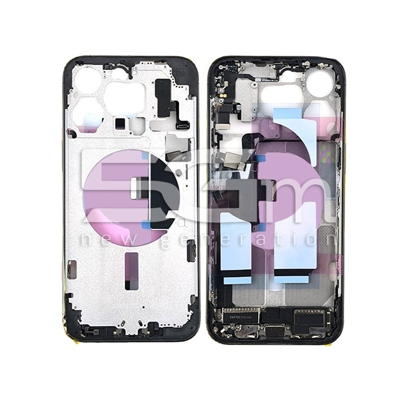 Cadre central complet noir iPhone 15 Pro Max | 5G-M