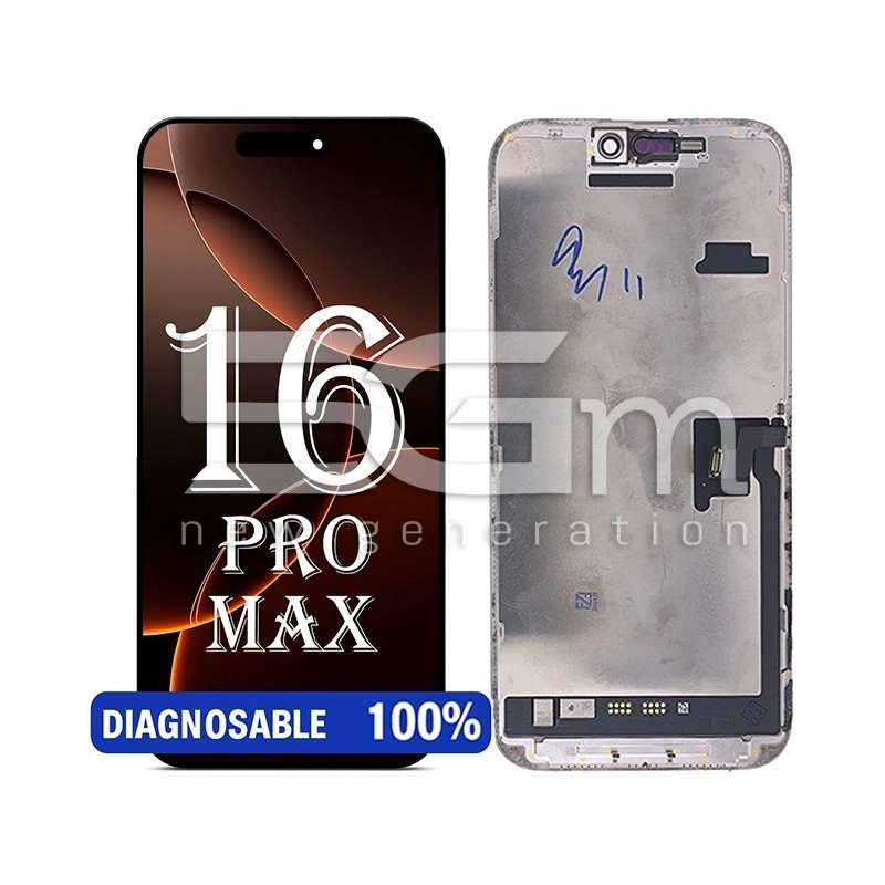 Display Touch Black iPhone 16 Pro Max (PULLED)