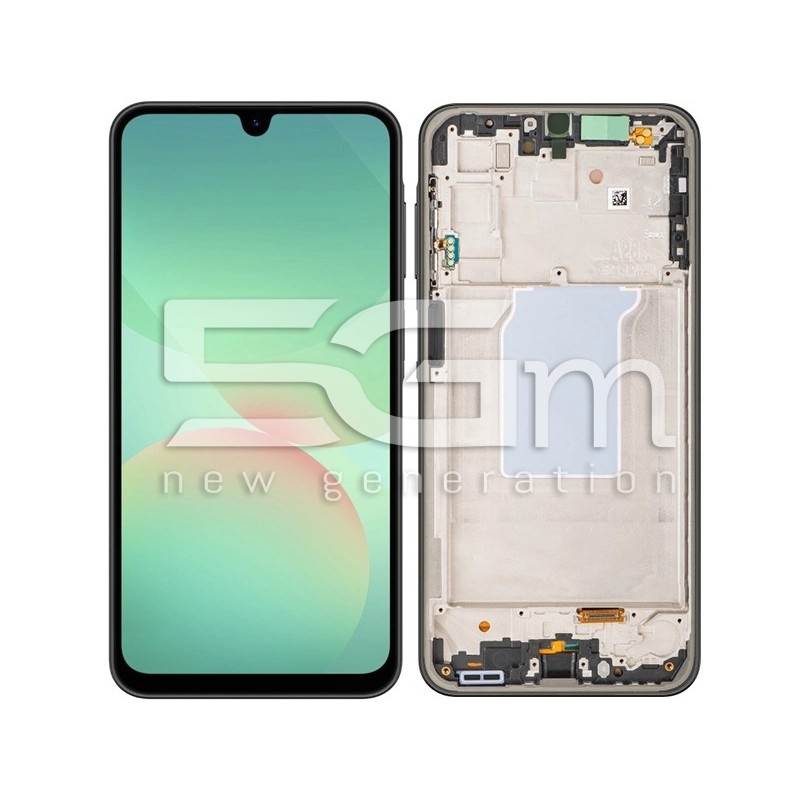 Display Touch + Frame Black Samsung SM-A266 A26 5G (Ori)