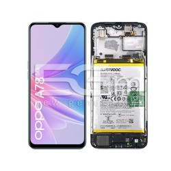 LCD + Batteria + Frame Full Parts OPPO A78 5G  (PULLED)