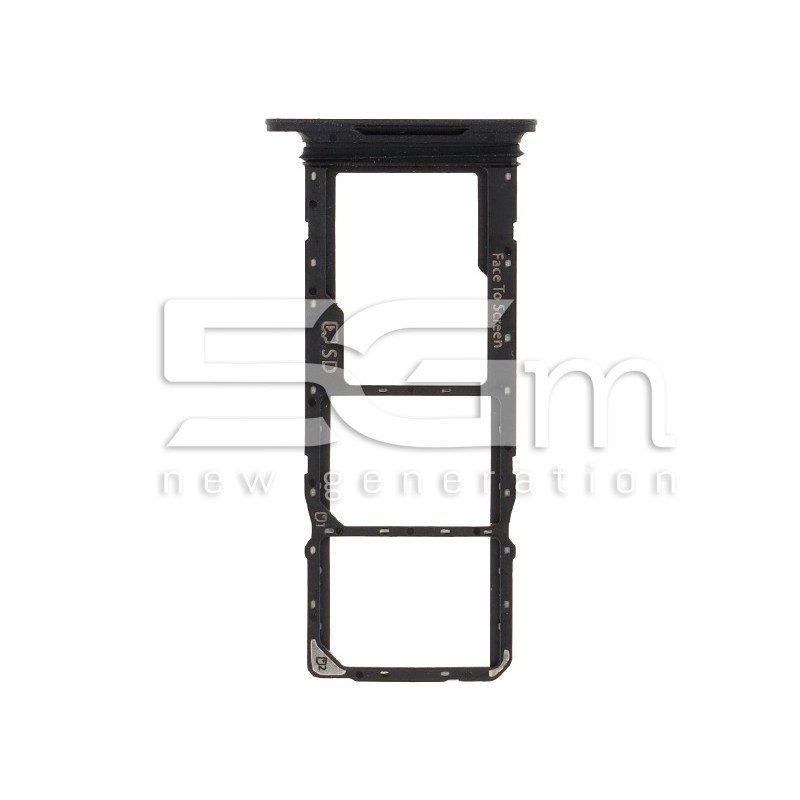 Supporto Dual Sim Card Black ZTE Blade A75 4G