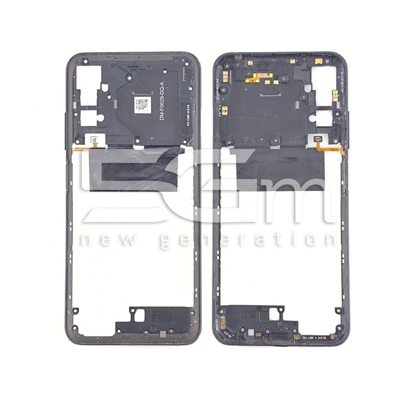 Middenframe + Vingerafdruk Zwart ZTE Nubia Music Pop Art (PULLED) | 5G-M