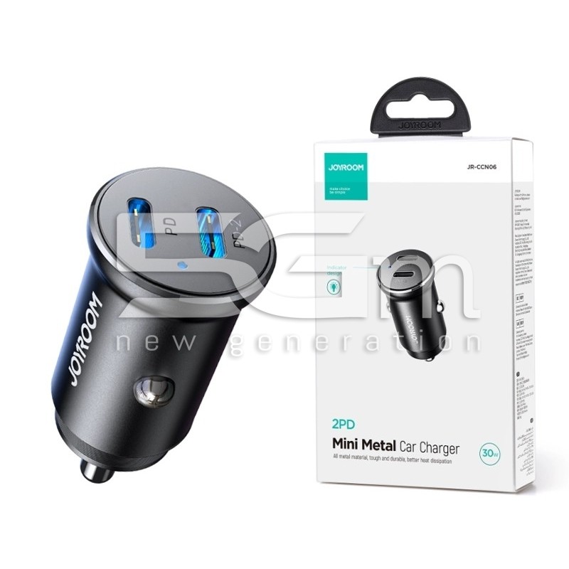 Caricabatterie da Auto JR-CCN06 30W 2 Porte Type-C | Store Online 5G-M