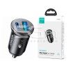 Kfz-Ladegerät JR-CCN05 30W 2 Anschlüsse Type-C - USB 3.0 | 5G-M