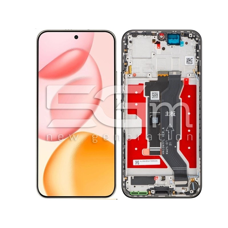 Display Touch + Frame Midnight Black Honor 400 (Ori)