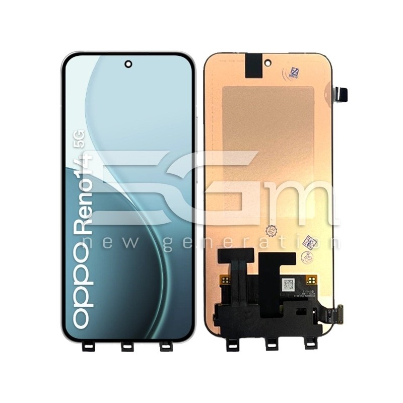 Display Touch Nero OPPO Reno 14 (PULLED)