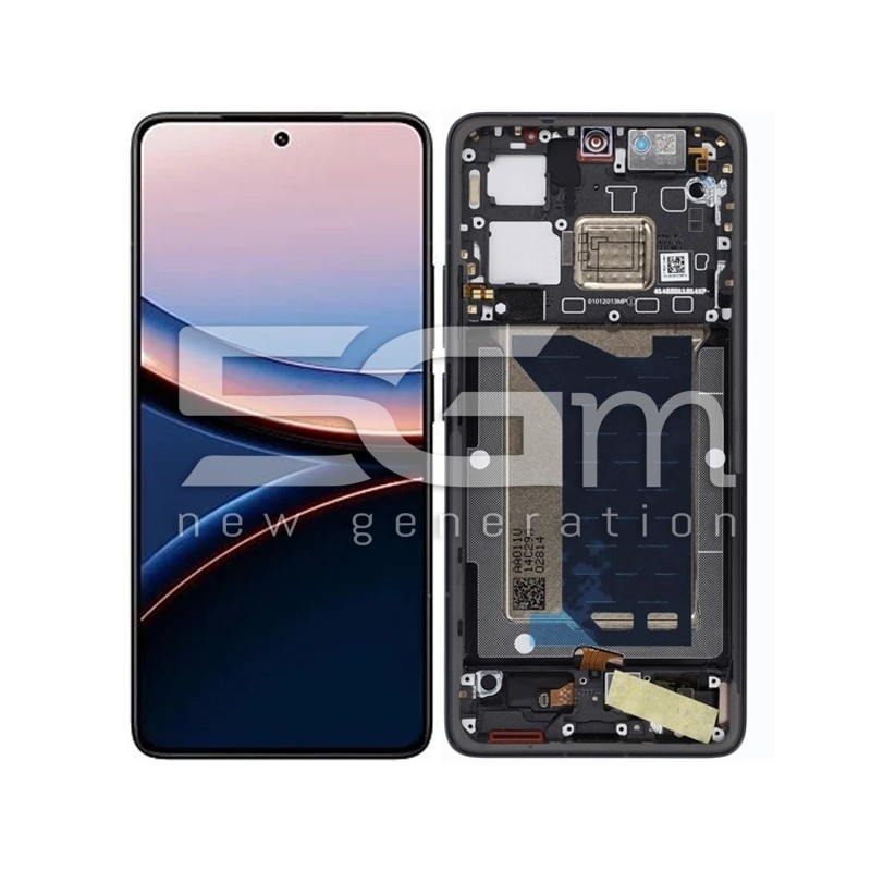Érintőkijelző + Keret Fekete Xiaomi Poco F7 Ultra 5G (Ori) | 5G-M