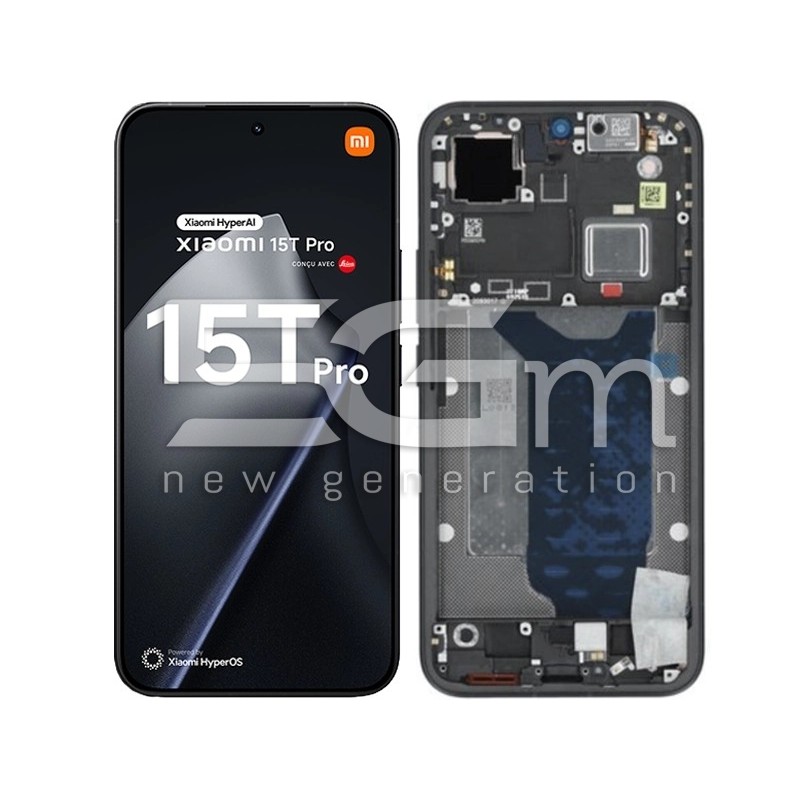 Display Touch + Frame Nero Xiaomi 15T Pro (Ori) | Store Online 5G-M