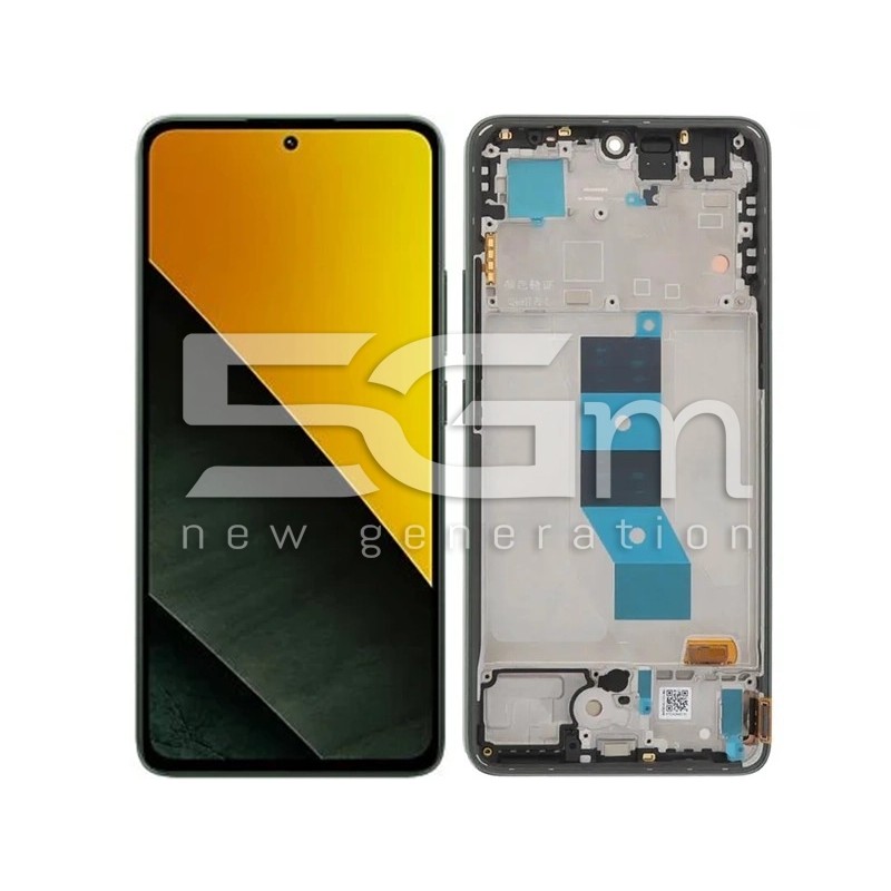 Display Touch + Frame Olive Twilight Xiaomi Poco M7 Pro 5G (Ori) | Store Online 5G-M
