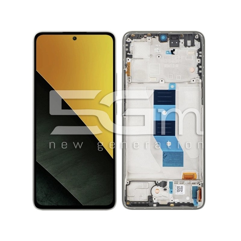 Display Touch + Frame Lunar Dust Xiaomi Poco M7 Pro 5G (Ori) | Store Online 5G-M