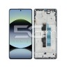 Display Touch + Rahmen Blau Xiaomi Redmi Note 14S (Ori) 2502FRA65G | 5G-M