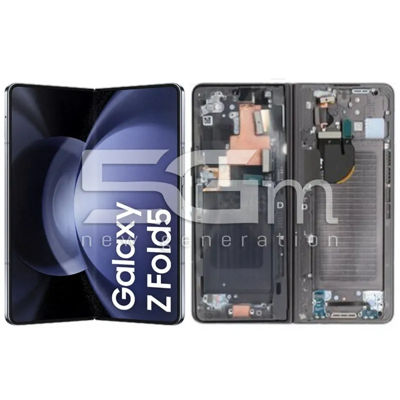 Display Touch + Frame Gray Samsung SM-F946 Fold 5 (Ori) | Store Online 5G-M