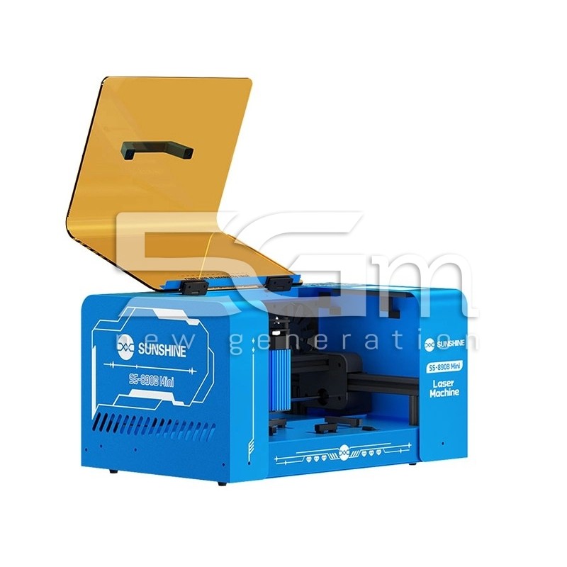 SS-890B Mini Laser: Îndepărtare Rapidă Sticlă și Ramă | 5G-M