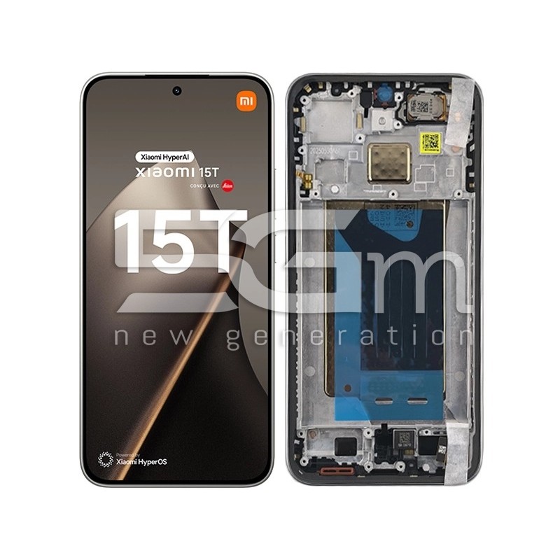 Display Touch + Frame Gray XIaomi 15T 5G (Ori) | Store Online 5G-M