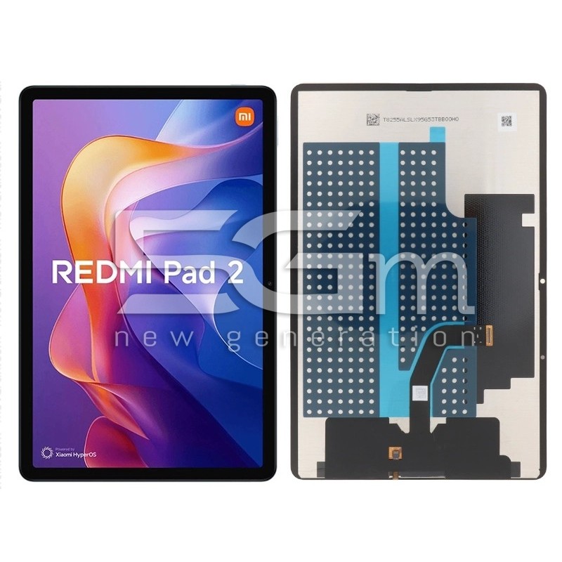 Écran Tactile Noir Xiaomi Redmi Pad 2 (PULLED) | 5G-M