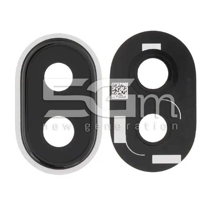 Vetrino Camera Posteriore + Frame Silver Google Pixel 9A | Store Online 5G-M