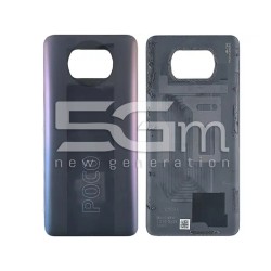 Rear Cover Phantom Black Xiaomi Poco X3 Pro (PULLED)