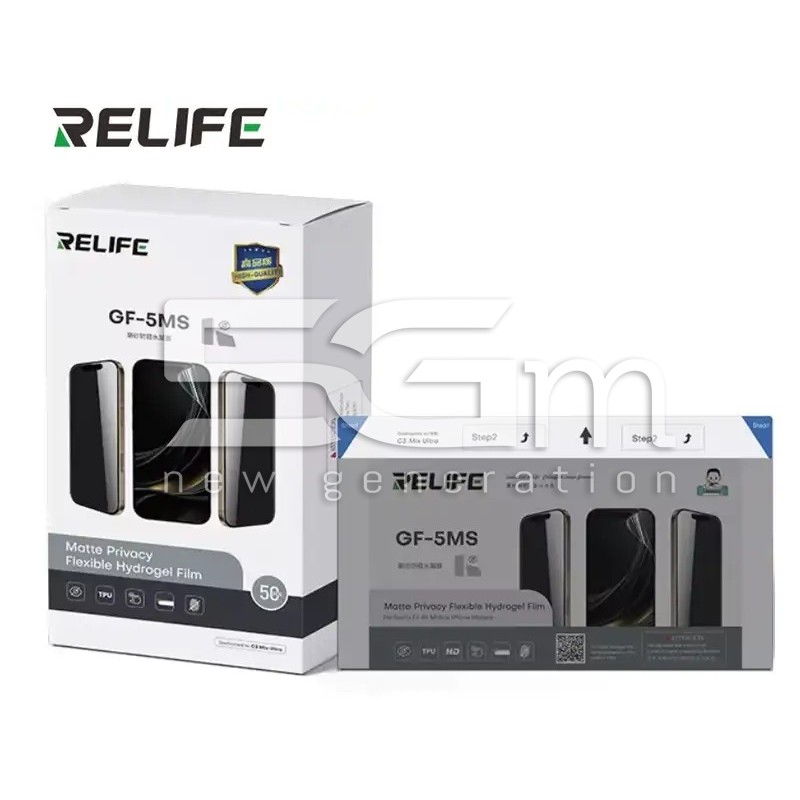 RELIFE GF-5MS Matte Privacy Film for Auto-Application | 5G-M